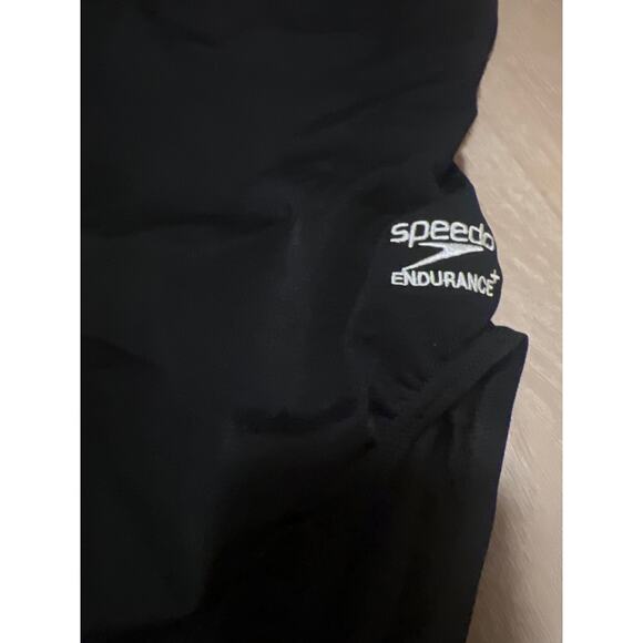 Speedo Women’s Endurance+ Super Pro Solid One-Piece Swimsuit Speedo Black Sz 28 - Picture 2 of 7